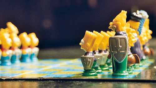 simpsons-chess-board