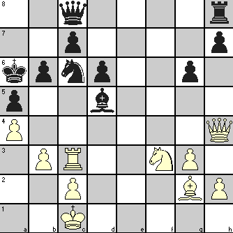A combination ending in pawn checkmate